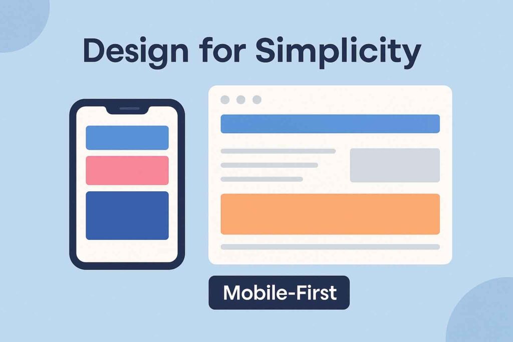 how to design for simplicity infographics