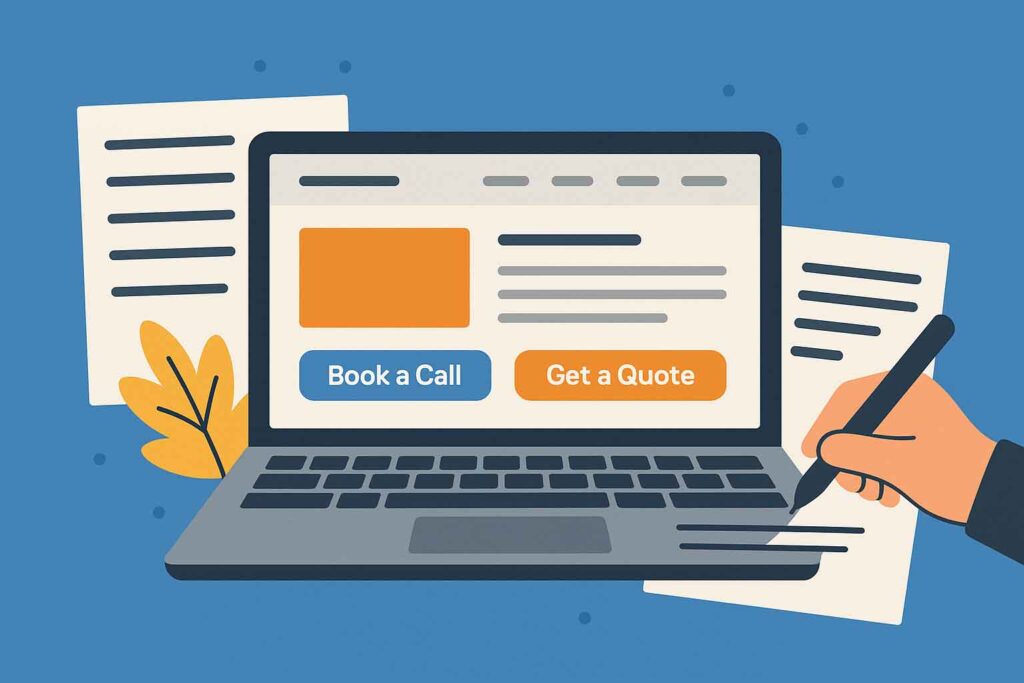 book a call infographics