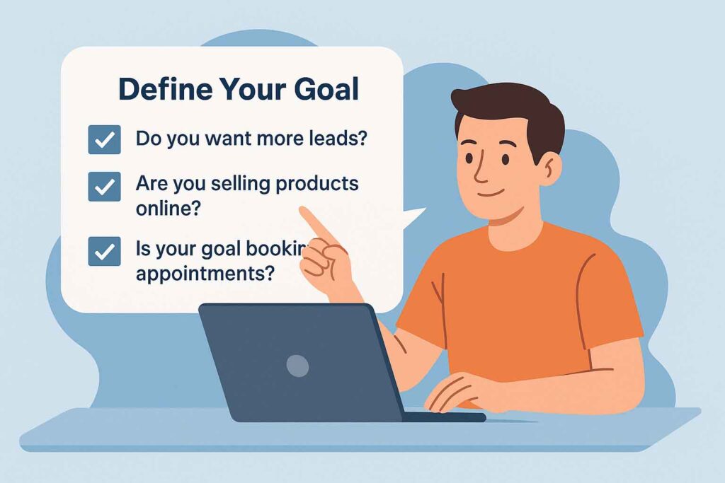 define your goal infographics 2