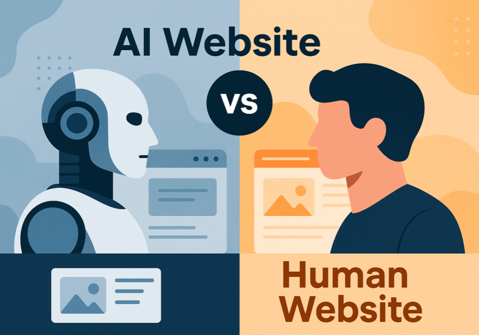 AI vs Human In Webdesign